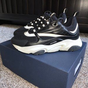 Men's DIOR Homme B22 Black / White Trainer Sneaker
